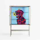 Flower - Loft Cabinet - Cezar Berje - Pebble - Clear glass
