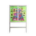 Wizard - Loft Cabinet - Cezar Berje - Pebble - Clear glass
