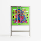 Wizard - Loft Cabinet - Cezar Berje - Pebble - Clear glass
