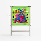 Wizard - Loft Cabinet - Cezar Berje - Pebble - Clear glass