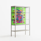 Wizard - Loft Cabinet - Cezar Berje - Pebble - Clear glass