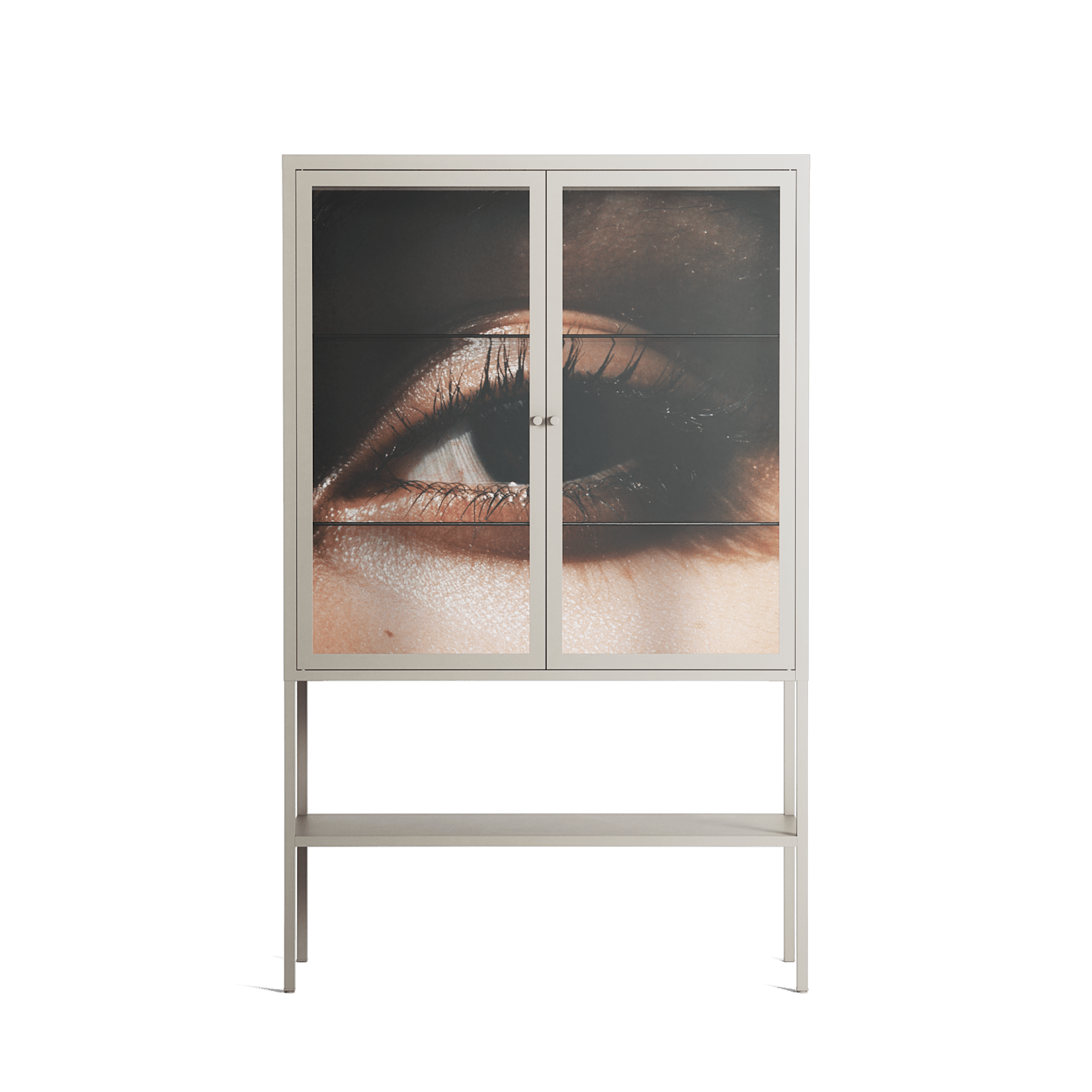 Gem - Loft Cabinet - Nadia Ryder - Pebble - Clear glass