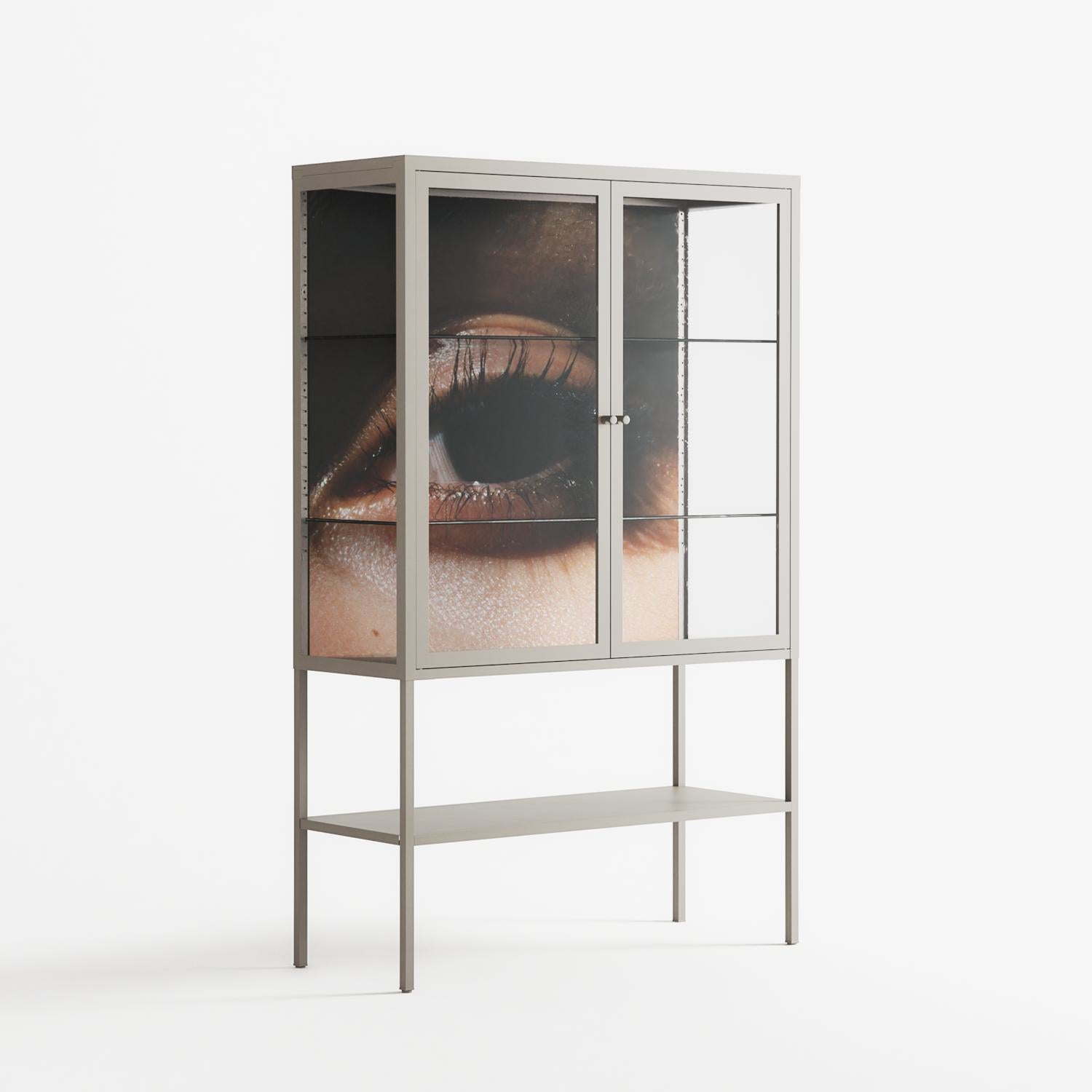 Gem - Loft Cabinet - Nadia Ryder - Pebble - Clear glass