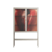 Red 2 - Loft Cabinet - Nadia Ryder - Pebble - Clear glass