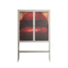 Red - Loft Cabinet - Nadia Ryder - Pebble - Clear glass