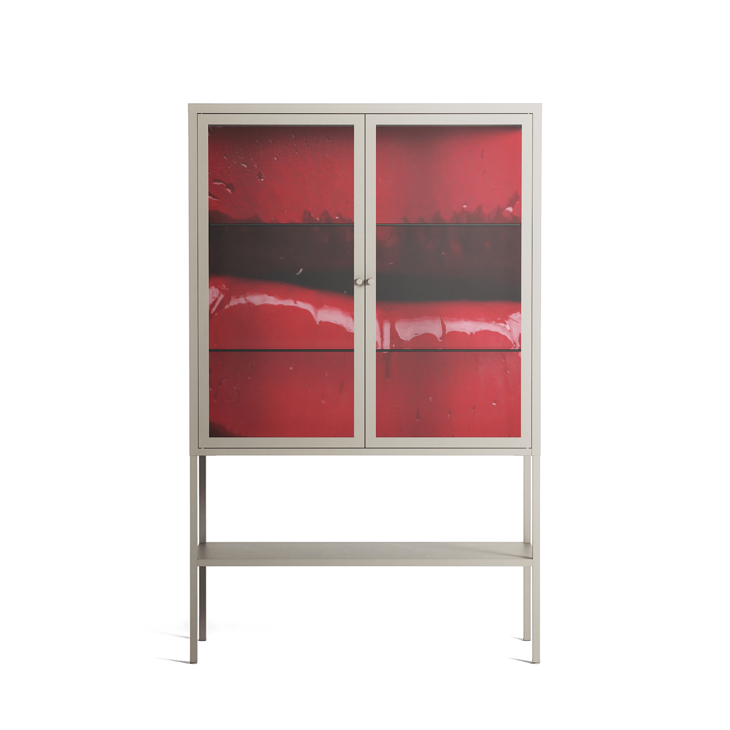 Squish - Loft Cabinet - Nadia Ryder - Pebble - Clear glass