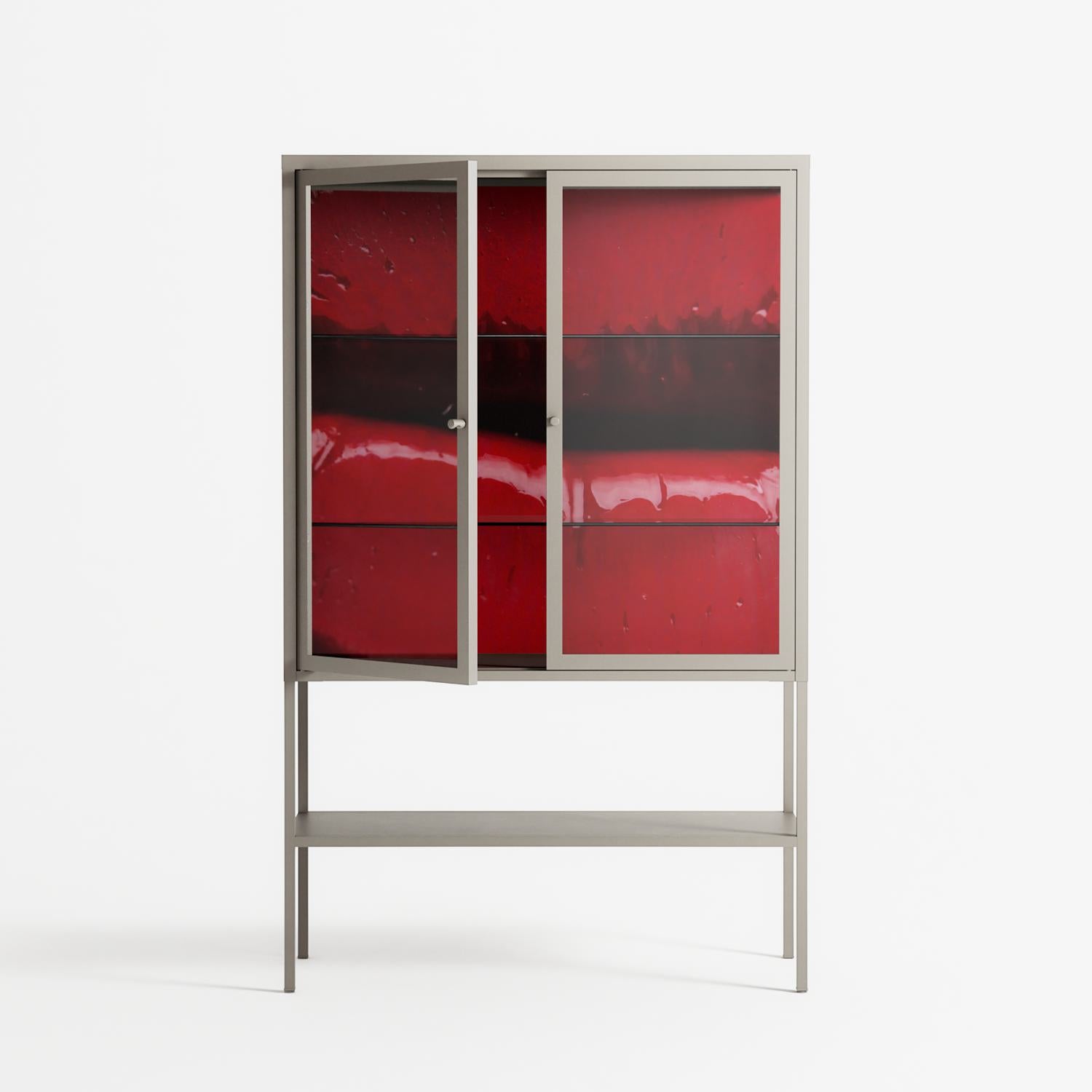 Squish - Loft Cabinet - Nadia Ryder - Pebble - Clear glass