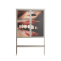 Teeth - Loft Cabinet - Nadia Ryder - Pebble - Clear glass
