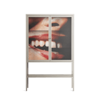 Teeth - Loft Cabinet - Nadia Ryder - Pebble - Clear glass