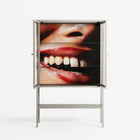 Teeth - Loft Cabinet - Nadia Ryder - Pebble - Clear glass