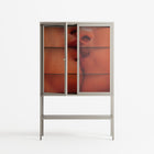 The Art Of Kissing - Loft Cabinet - Nadia Ryder - Pebble - Clear glass