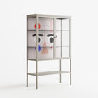 Équilibré - Loft Cabinet - David Vanadia - Pebble - Clear glass