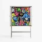 All The Good Guys - Loft Cabinet - Craig Watkins - Pebble - Clear glass