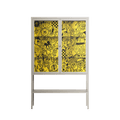 What a Mess - Loft Cabinet - Craig Watkins - Pebble - Clear glass
