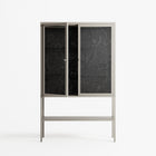 The Single Color - Loft Cabinet - Craig Watkins - Pebble - Clear glass