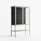 The Single Color - Loft Cabinet - Craig Watkins - Pebble - Clear glass