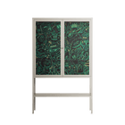 Thankful - Loft Cabinet - Craig Watkins - Pebble - Clear glass