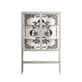 Barbed Bloom - Loft Cabinet - Daphna Sebbane - Pebble - Clear glass