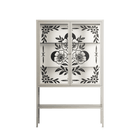 Barbed Bloom - Loft Cabinet - Daphna Sebbane - Pebble - Clear glass