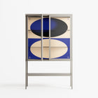Entrance - Loft Cabinet - Oluwasheyi Adebayo - Pebble - Clear glass