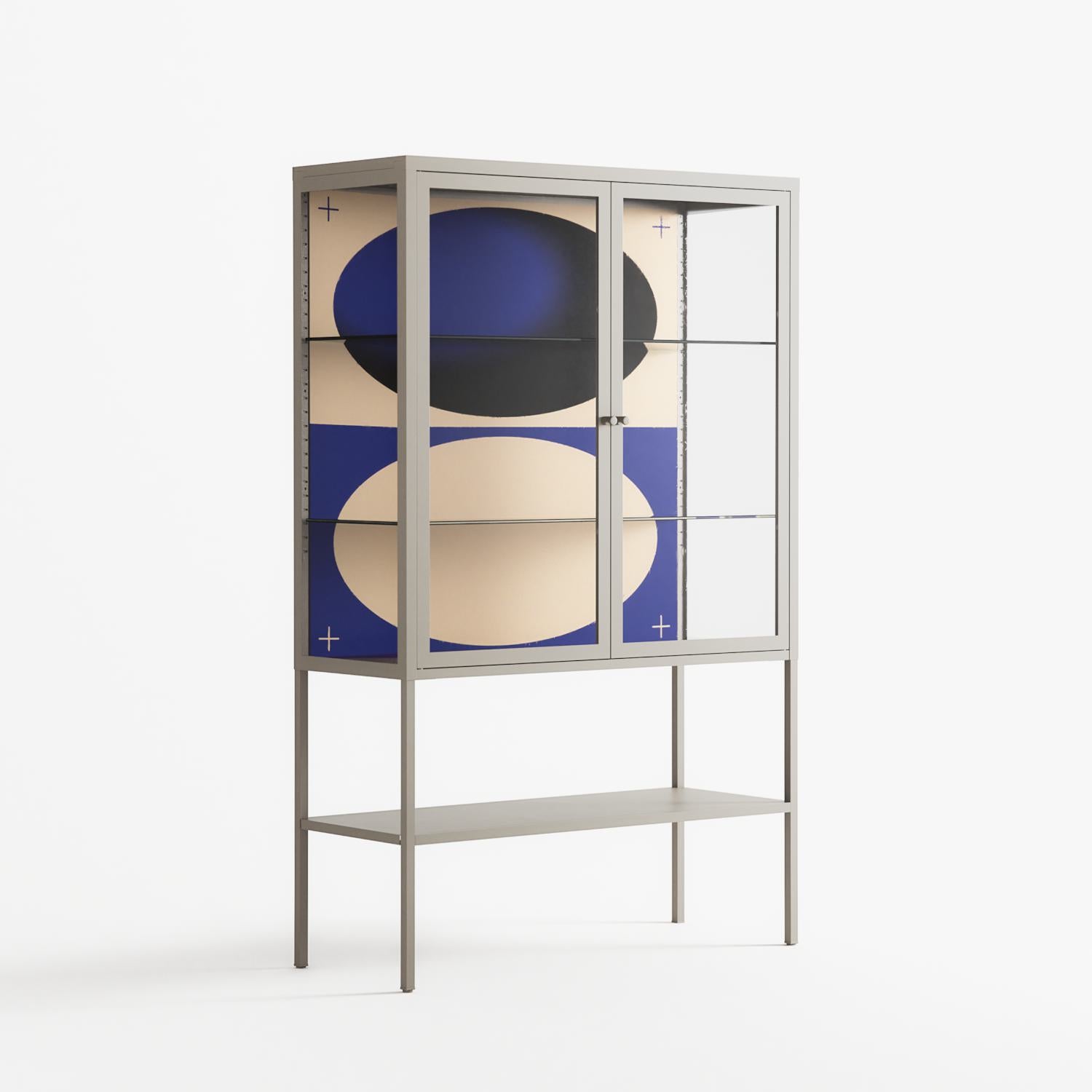Entrance - Loft Cabinet - Oluwasheyi Adebayo - Pebble - Clear glass