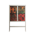 Hours - Loft Cabinet - Oluwasheyi Adebayo - Pebble - Clear glass