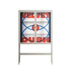 Velvet Dusk - Loft Cabinet - Oluwasheyi Adebayo - Pebble - Clear glass