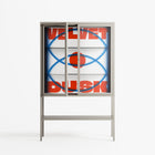 Velvet Dusk - Loft Cabinet - Oluwasheyi Adebayo - Pebble - Clear glass