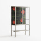 Floral Pipes - Loft Cabinet - Kristin Eriksson - Pebble - Clear glass