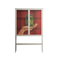 Pickles - Loft Cabinet - Kristin Eriksson - Pebble - Clear glass