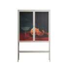 Bubbles & Oranges - Loft Cabinet - Kristin Eriksson - Pebble - Clear glass