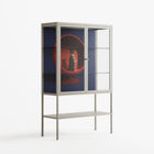 Cat in Chair C - Loft Cabinet - Kristin Eriksson - Pebble - Clear glass
