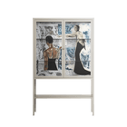 Balance - Loft Cabinet - Sophie Goudman-Peachey - Pebble - Clear glass