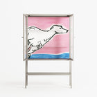 Fleeing - Loft Cabinet - Caitlin Flood-Molyneux - Pebble - Clear glass