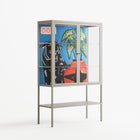 Staying Grounded - Loft Cabinet - Caitlin Flood-Molyneux - Pebble - Clear glass
