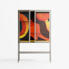 Swift - Loft Cabinet - Rikki Hewitt - Pebble - Clear glass