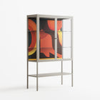 Swift - Loft Cabinet - Rikki Hewitt - Pebble - Clear glass