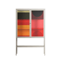 Turnstile - Loft Cabinet - Rikki Hewitt - Pebble - Clear glass