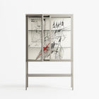 Bayeux - Loft Cabinet - Naia Escribano - Pebble - Clear glass