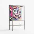 HappyFe - Loft Cabinet - Maddalena Fanfani - Pebble - Clear glass