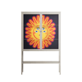 Sun Eyes - Loft Cabinet - Mo Kalache - Pebble - Clear glass