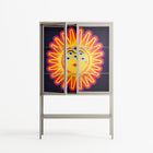 Sun Eyes - Loft Cabinet - Mo Kalache - Pebble - Clear glass