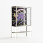 Be Nice Or Leave - Loft Cabinet - Mo Kalache - Pebble - Clear glass