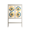 Gleam Dusk - Loft Cabinet - Ethan Fender - Pebble - Clear glass