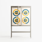 Gleam Dusk - Loft Cabinet - Ethan Fender - Pebble - Clear glass