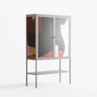 Plume - Loft Cabinet - Rikki Hewitt - Pebble - Overlay Glass