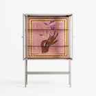 Connect With Nature - Loft Cabinet - Raissa Oltmanns - Pebble - Clear glass