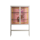 Connect With Nature - Loft Cabinet - Raissa Oltmanns - Pebble - Clear glass