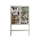 As The Rain Falls - Loft Cabinet - Sophie Goudman-Peachey - Pebble - Clear glass