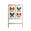 Curious Creatures - Loft Cabinet - Ethan Fender - Pebble - Clear glass